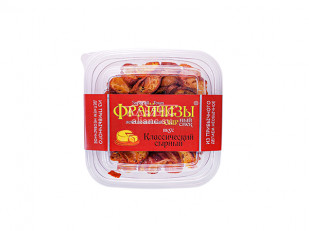 Сырный продукт ФЕРМЕРСКИЙ паутинка с паприкой: Фрайчизы классические сырные (100 гр.)
