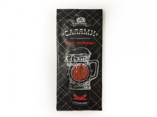 Лосось соломка (фарш): Кнуты  Салями Чили 50 гр