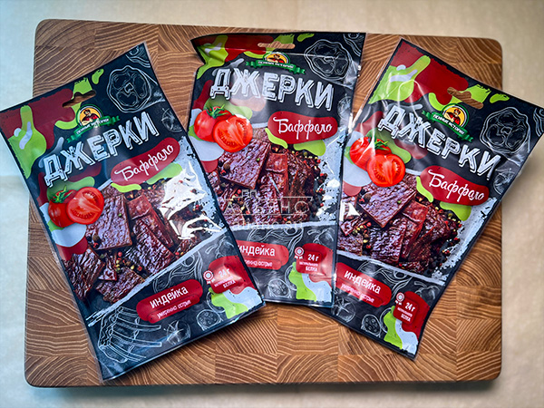 Джерки из индейки "Баффало" 45 гр. в Саратове