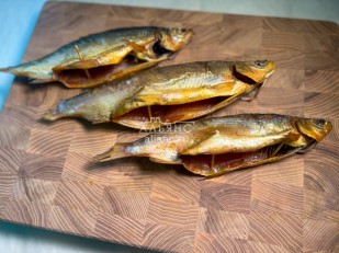 Жерех (бабочка) холодного копчения: Пелядь х/к крупная потрошеная