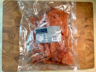 Соломка Бородинская со вкусом Тайский перец: Мясо (АЛЬЯНС) вяленое индейка 500гр 