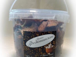 Сырный продукт ФЕРМЕРСКИЙ бочонок паприка: Гренки 