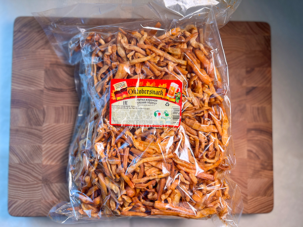 Нитка ЖАРЕНАЯ "Тайский перец" Oktobersnack 1 кг (сырный продукт) в Саратове