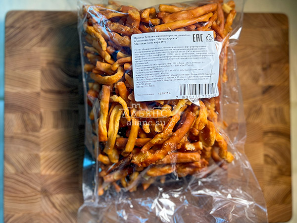 Нитка ЖАРЕНАЯ  Oktobersnack1 кг (сырный продукт) в Саратове