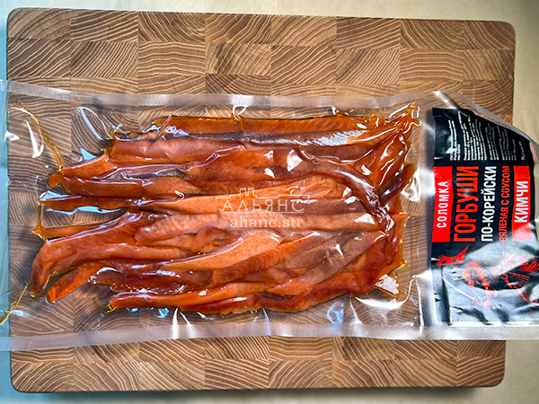 Горбуша соломка по-корейски в Саратове