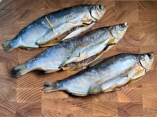 Кета (паутинка): Пелядь вяленая крупная потрошеная