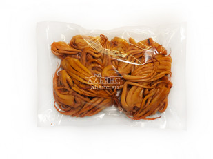 Уклейка вяленая: Кальмар щупальца (мелкие) холодного копчения